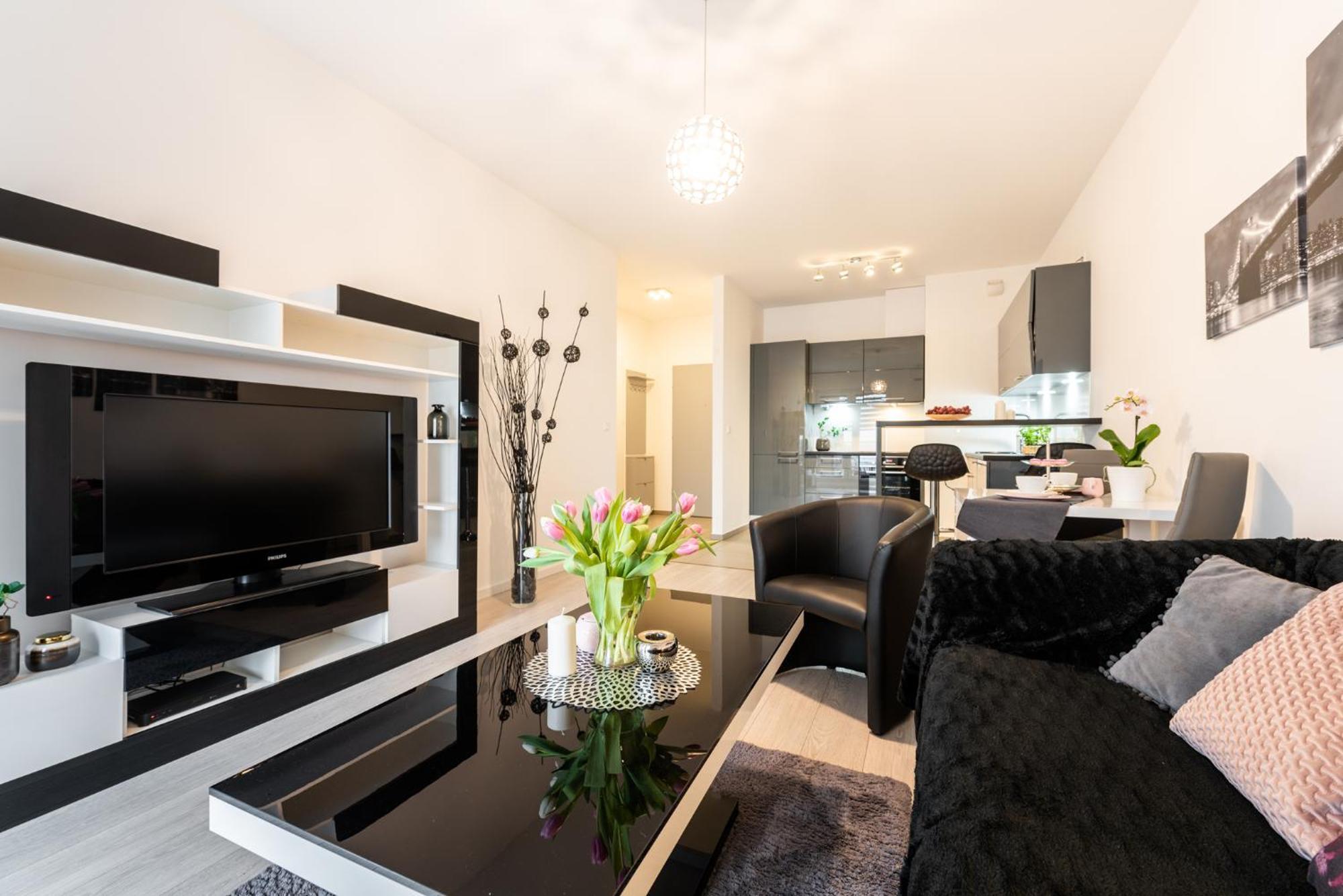 Apartamenty Tespis - Francuska Atal Park II Катовице Экстерьер фото